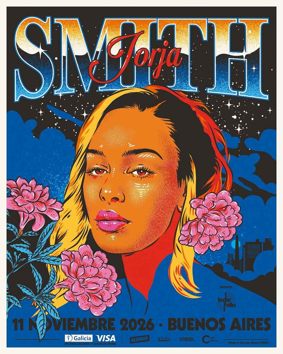 Jorja Smith vuelve a Argentina en 2026 para presentar Falling or Flying